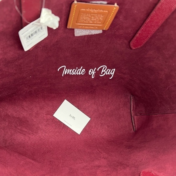 Coach 338775 Signature Heritage Horse and Carriage MultiColor Tote Bag NWT Macys - Picture 10 of 13